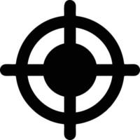 Target focus icon symbol vector image, illustration of the success goal icon concept. EPS 10