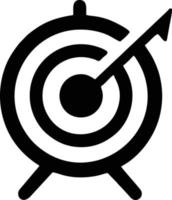 Target focus icon symbol vector image, illustration of the success goal icon concept. EPS 10