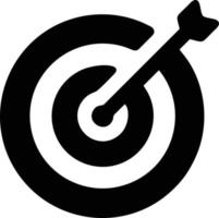 Target focus icon symbol vector image, illustration of the success goal icon concept. EPS 10