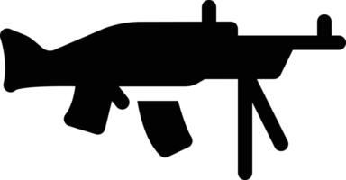 ilustración de vector de pistola en un fondo. símbolos de calidad premium. iconos vectoriales para concepto y diseño gráfico.