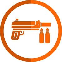 icono de vector de pistola