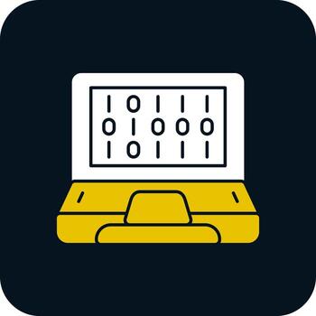 Binary Code Vector Icon