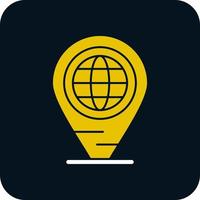 Geospatial Technology Vector Icon