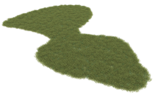 Realistic foliage isolated on transparent background. 3d rendering - illustration png