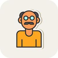 Old People Vector Icon