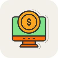 Digital Economy Vector Icon