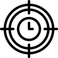 target time vector illustration on a background.Premium quality symbols.vector icons for concept and graphic design.