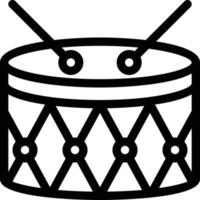 drum vector illustration on a background.Premium quality symbols.vector icons for concept and graphic design.