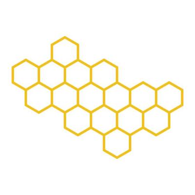 icon honeycomb illustration
