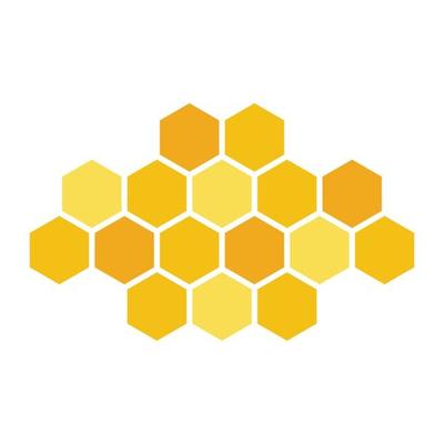 icon honeycomb illustration