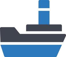 ilustración vectorial de crucero en un fondo. símbolos de calidad premium. iconos vectoriales para concepto y diseño gráfico. vector