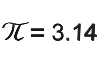 Pi day 3.14 symbol mathematic number text font formula school science 14 fourteen march pi math education study learning  diameter constant greek sign icon genius international university.3d render png