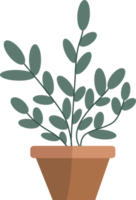 Topfpflanzen im minimalistischen Stil. png
