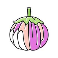 bianca eggplant color icon vector illustration