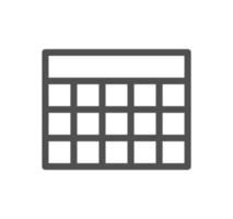 Calculation and accounting related icon outline and linear vector. vector