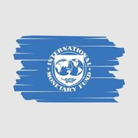 IMF Flag Brush Vector