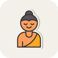 Buddha Vector Icon