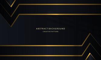 abstract background geometric liquid gradient black color and green emerald luxury gradient with gold light on the back, for posters, banners, etc., vector design copy space area eps 10