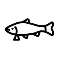 Trout Icon Design vector