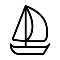 diseño de icono de barco vector