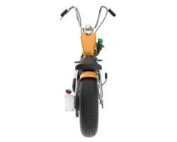 motorcykel isolerat på transparent bakgrund. 3d tolkning - illustration png