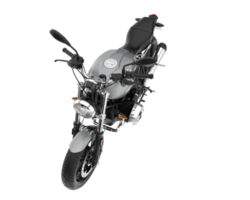 Motorrad isoliert auf transparentem Hintergrund. 3D-Rendering - Abbildung png