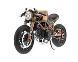 motocicleta isolada em fundo transparente. renderização 3D - ilustração png