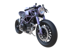 motorcykel isolerat på transparent bakgrund. 3d tolkning - illustration png