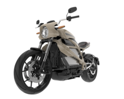 Motorrad isoliert auf transparentem Hintergrund. 3D-Rendering - Abbildung png