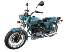 Motorcycle isolated on transparent background. 3d rendering - illustration png