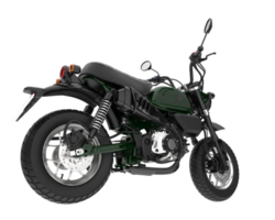 motorcykel isolerat på transparent bakgrund. 3d tolkning - illustration png