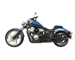 Motorcycle isolated on transparent background. 3d rendering - illustration png