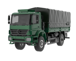 Truck isolated on transparent background. 3d rendering - illustration png