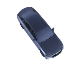 voiture moderne isolée sur fond transparent. rendu 3d - illustration png