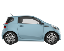 Modern car isolated on transparent background. 3d rendering - illustration png