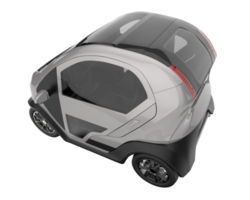 Modern car isolated on transparent background. 3d rendering - illustration png