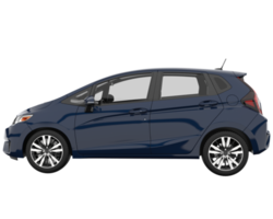 Modern car isolated on transparent background. 3d rendering - illustration png