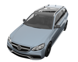 carro moderno isolado em fundo transparente. renderização 3D - ilustração png