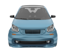 Modern car isolated on transparent background. 3d rendering - illustration png