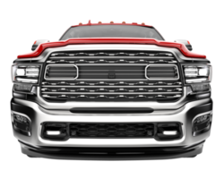 Pickup truck isolated on transparent background. 3d rendering - illustration png