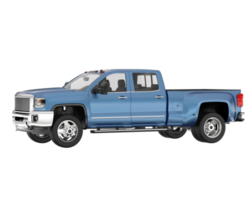 Pickup truck isolated on transparent background. 3d rendering - illustration png