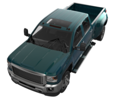 Pickup truck isolated on transparent background. 3d rendering - illustration png