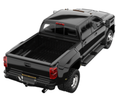 Pickup truck isolated on transparent background. 3d rendering - illustration png