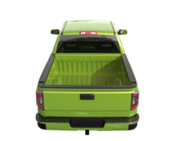 Pickup truck isolated on transparent background. 3d rendering - illustration png