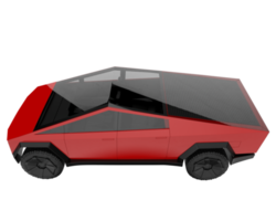 Raccogliere camion isolato su trasparente sfondo. 3d interpretazione - illustrazione png