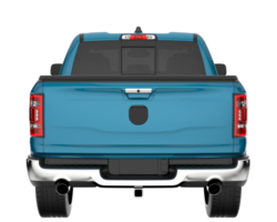 Pickup truck isolated on transparent background. 3d rendering - illustration png