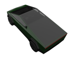 caminhonete isolada em fundo transparente. renderização 3D - ilustração png