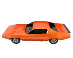 Race car isolated on transparent background. 3d rendering - illustration png