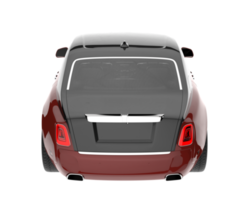 Realistic SUV isolated on transparent background. 3d rendering - illustration png