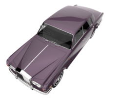 Realistic SUV isolated on transparent background. 3d rendering - illustration png